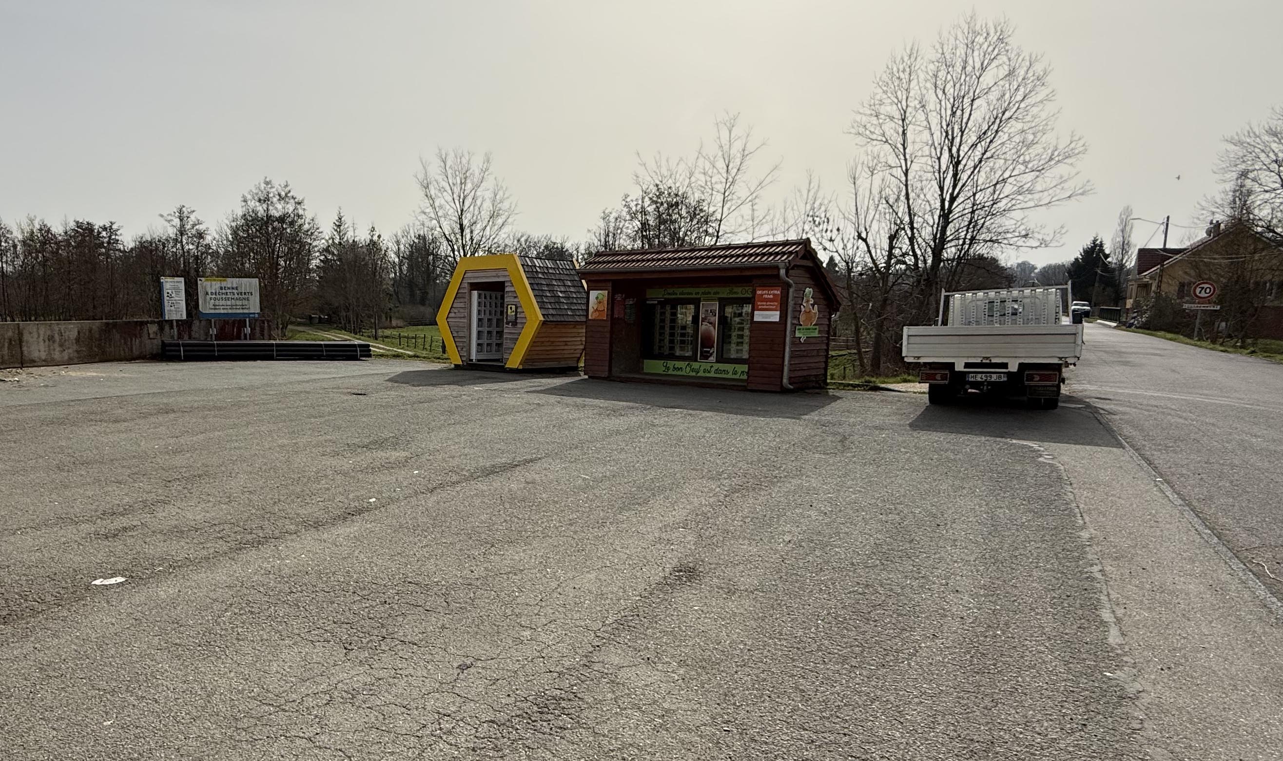 le distributeur automatique de Foussemagne (90)''